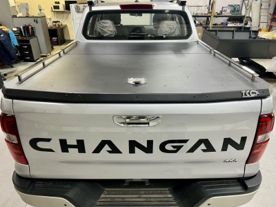 Крышка кузова (алюминий Premium Black) для Changan Hunter Plus 2.0 4WD 2023-н.в.